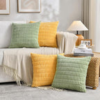 Fancy Homi 4 Packs Decorative Throw Pillow Covers - Image 6
