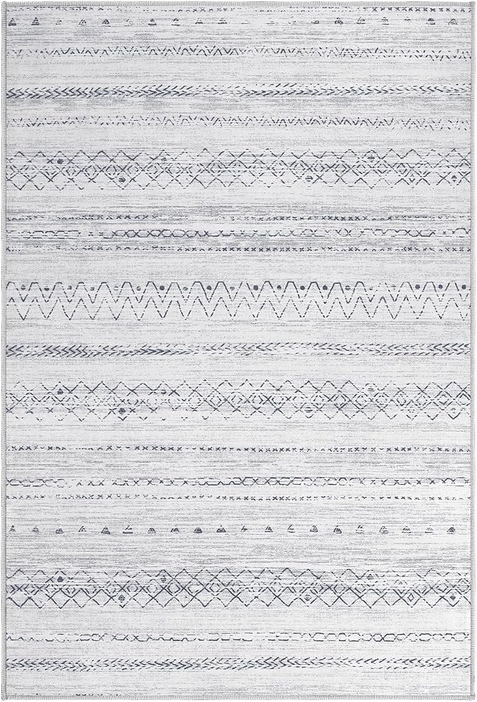 cotiled Washable 2x3 Entryway Rugs: Boho Moroccan Soft Small Rug | Solve Modern - Image 7