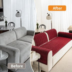 Couch Covers for Dogs Washable, Non Slip Couch Covers for Loveseat Sofa Pet - Image 6