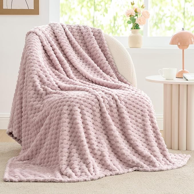 BEDELITE Lotus Pink Twin Blanket by BEDELITE