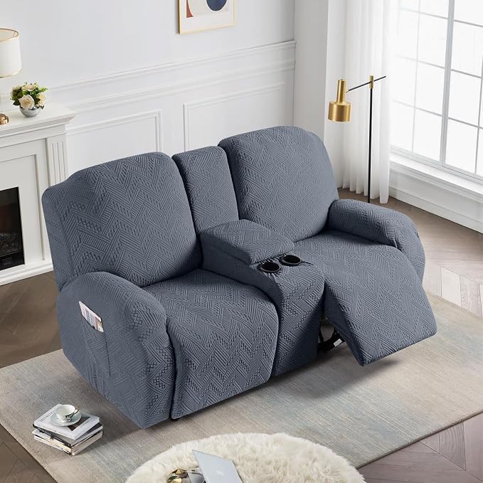 Ruaozz Loveseat Recliner Covers - Image 7