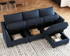 Belffin Convertible Sectional Sofa - Image 5