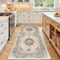 RELEANY Washable Area Rug, Runner 3'x7', Water Repellent, Pet Friendly by RELEANY