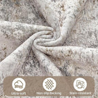 UERMEI 9x12 Area Rug Living Room Rugs - Image 7