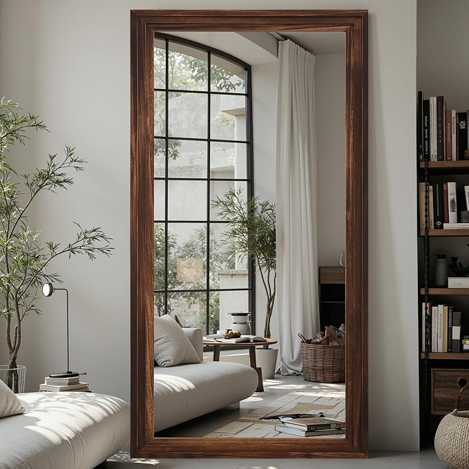 Full Length Mirror, Oversized Stand Up Mirrors Large Wall Mirrors, Wall Mounted by CoomilyBrandStory