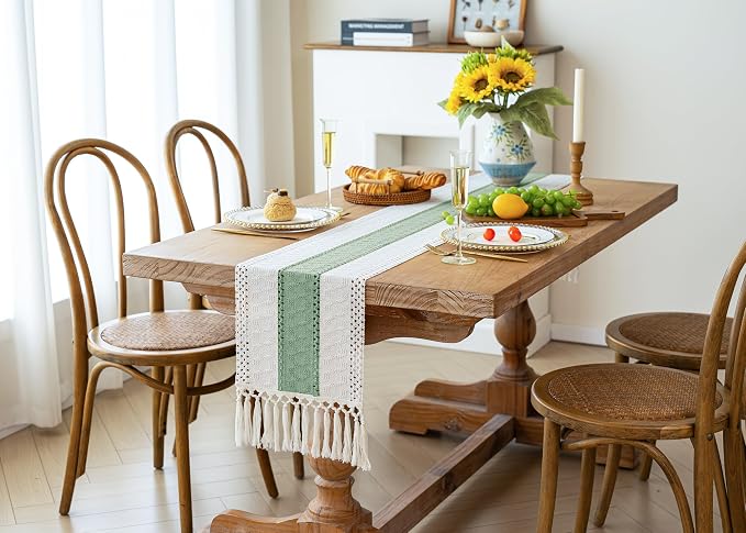 FEXIA Boho Table Runner for Home Decor - Image 8
