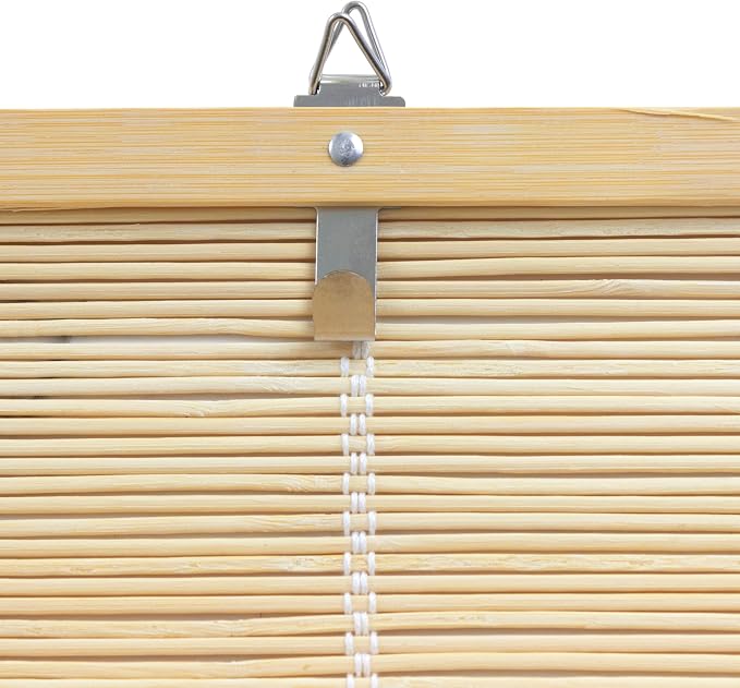 Red Lantern Matchstick Cordless Window Shade - Image 5