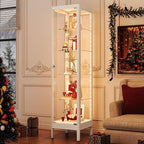 5-Tier Glass Display Cabinet by WOOWDEPOTBetterYourLife