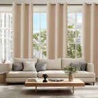 Blackout Curtains for Bedroom, 38 x 84 Inches Long, 2 Panels | Thermal - Image 6