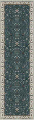 Vintage 2x7 Washable Runner Rug Non Slip - Image 9