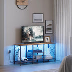 JARHETUN TV Stand with LED Lights - Image 8