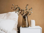 Brown Grasscloth Wallpaper Peel and Stick Contact Paper Textured Removable - Image 3