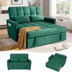 54'' Sleeper Sofa Bed, Convertible Pull Out Couch Futon by tiramisubest