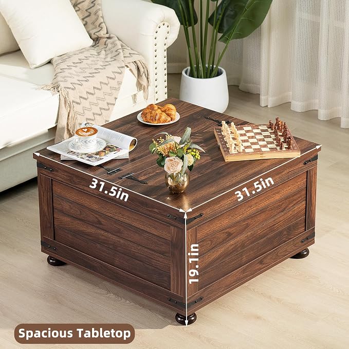 Joaxswe Farmhouse Coffee Table - Image 5