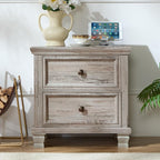 SAVOR LIFE Farmhouse Nightstand - Image 3