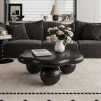 35.03" Cloud Coffee Table for Living Room Unique Coffee Table Modern Low Coffee - Image 3