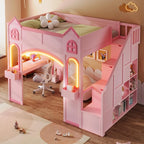 Princess-Themed Castle Loft Bed - Image 4