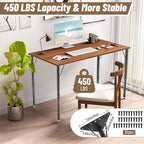 Adjustable Table Legs 19-30 Inch, Heavy Duty Steel Furniture Legs - Image 2
