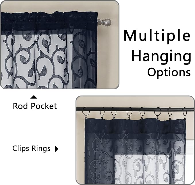 Furman Sheer Curtains 63 inch Length - Image 4