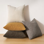 Topfinel Decorative Brown Throw Pillow Covers Cushion Cases, Rustic Home Decor - Image 3