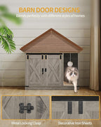 Hzuaneri Cat Litter Box Enclosure, Hidden Litter Box Cabinet Furniture - Image 4