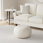 Thgonwid Unstuffed Moroccan Storage Pouf Foot Stool Ottoman Seat, No Filler - Image 2