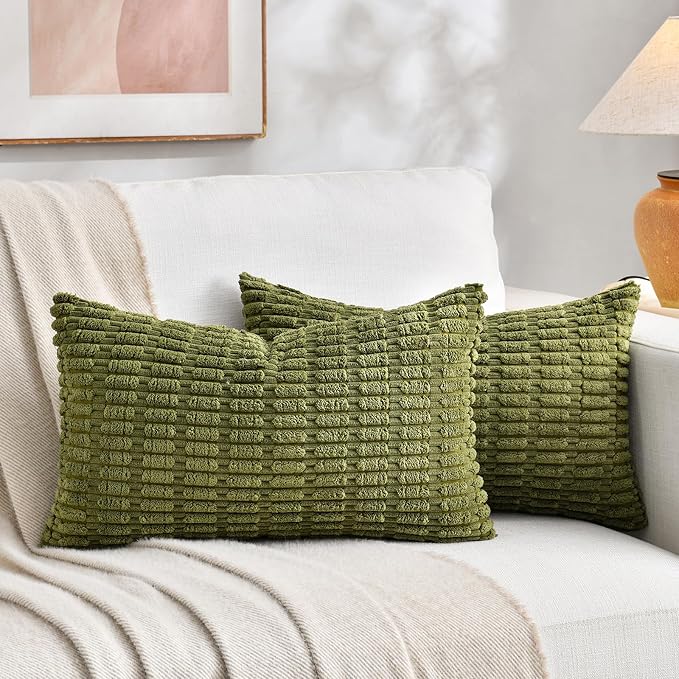 Fancy Homi 4 Packs Decorative Throw Pillow Covers - Image 5