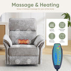Oversized Power Recliner Chair Swivel Glider - Image 3