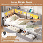 DICTAC Twin Corner Bed Frame - Image 7