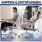 Ergonomic Office Chair, Mesh Desk Chair - Image 5