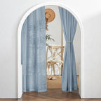 RYB HOME Linen Semi Sheer Curtains - Image 5
