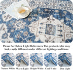 2x5 Washable Hallway Runner Rug: Indoor Farmhouse Entryway Kitchen Rugs - Image 3