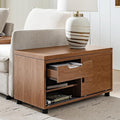 HULALA HOME Sofa Side Table by HULALAHOME