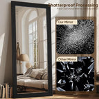 Full Length Mirror, Oversized Stand Up Mirrors Large Wall Mirrors, Wall Mounted - Image 4