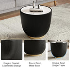 SSLine Bowl-Shape Coffee Table Set of 2 Modern Sintered Stone Top Nesting - Image 7