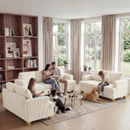 Apicizon 89'' 3-Seat Sofa Couch - Image 8