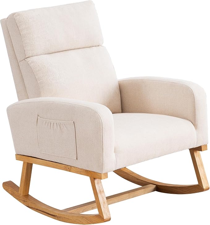 HCHAIRH Rocking Chair Nursery, Nursing Rocker Chairs - Image 7