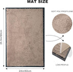 Super Absorbent Front Door Mat, 29.5" x 17", Non-Slip Washable Indoor Doormats - Image 3