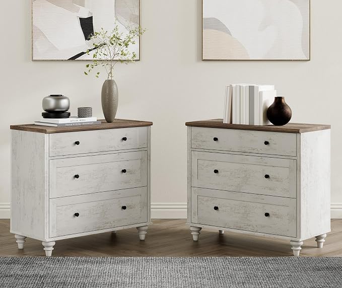 WAMPAT Farmhouse Nightstand by WAMPAT
