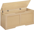 HOOBRO Storage Bench, 43.3" Toy Box, Rattan-Like Storage Chest, Sturdy Entryway by HOOBRO