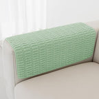 Foxdecor Couch Arm Cover Sofa Armrest Cover Armchair Covers, Anti-Slip Couch by Unknown