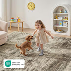 9x12 Area Rug for Living Room, Abstract Washable Non-Slip Large Rugs, Dining - Image 6