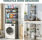 GloTika 4-Tier Over The Toilet Storage - Image 9