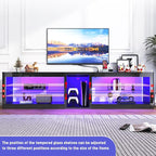 81in Long LED TV Stands W/Power Outlet - Image 8