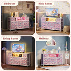 WLIVE Dresser TV Stand for 45, 55 inch TV, Entertainment Center - Image 3