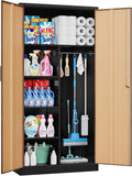 SISESOL Wide & Deep Metal Storage Cabinet by SISESOL