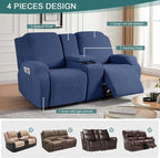 Ruaozz Loveseat Recliner Covers - Image 4