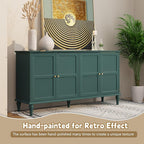 ARTPOWER 58'' Mid-Century Modern Buffet Storage Cabinet - Image 3