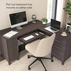 Bush Furniture 60-inch L Shaped Desk - Image 7