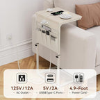 Vagusicc C-Shaped End Table - Image 7